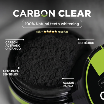 Blanqueador Dental Carbon Activado de Coco